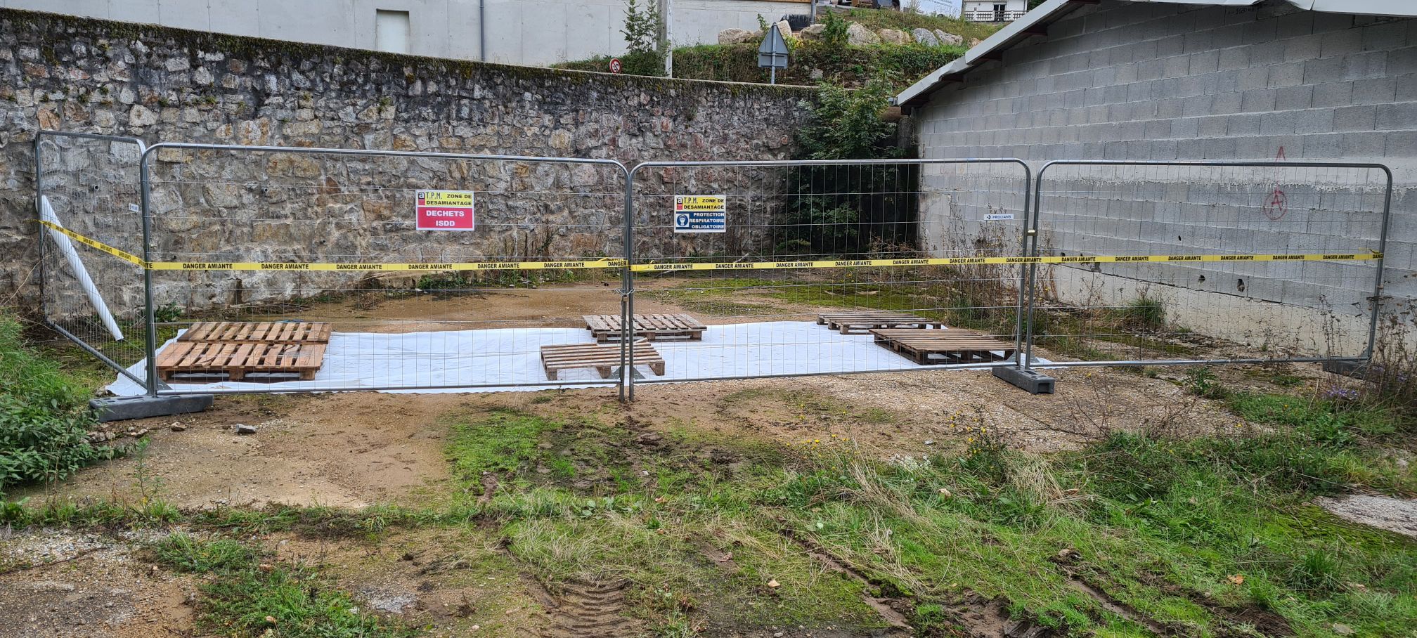 Pendant travaux