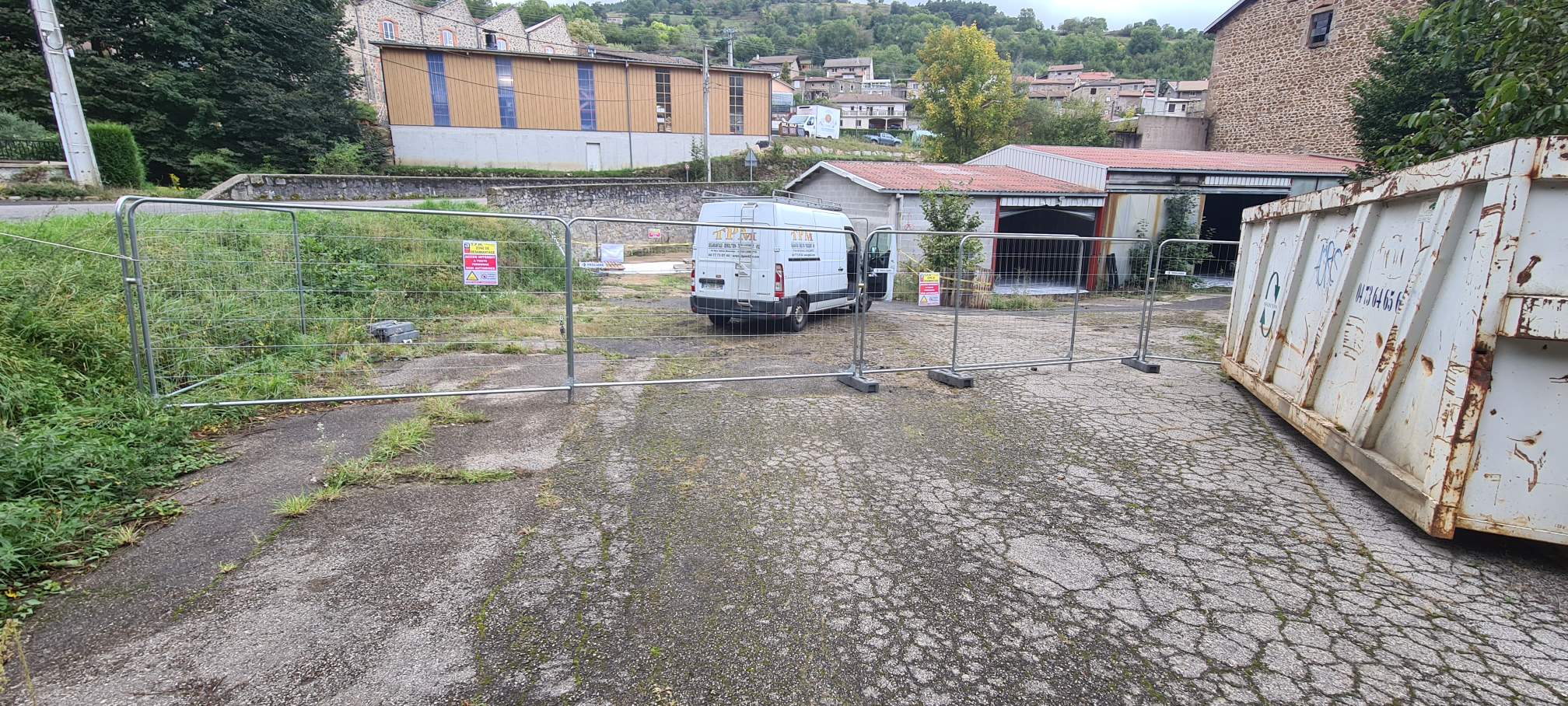 Pendant travaux